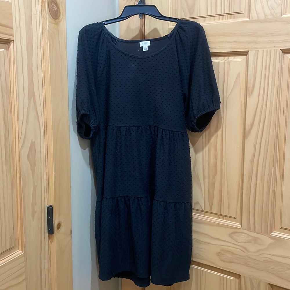 J crew black dress